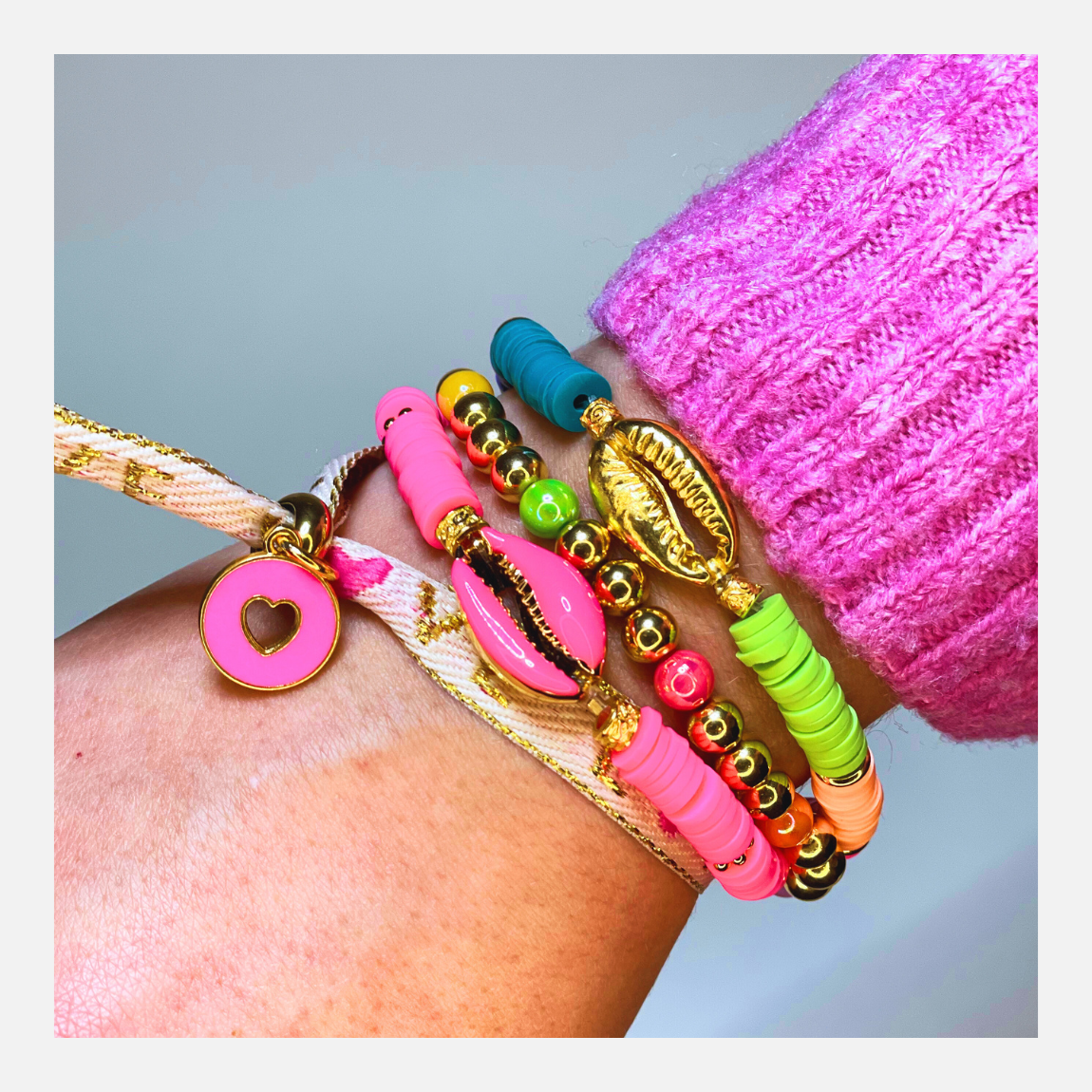 Ibiza-Sofie I set armbanden