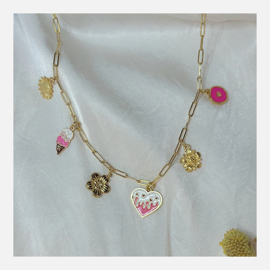 Ibiza sofie charm bedelketting €29.95