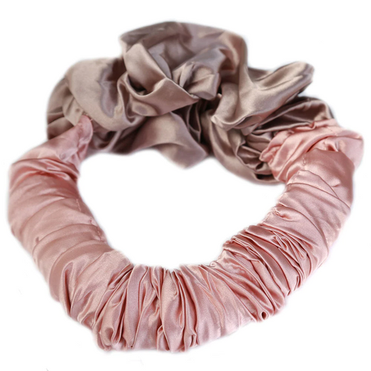 heatless curls scrunchie rose €12.95