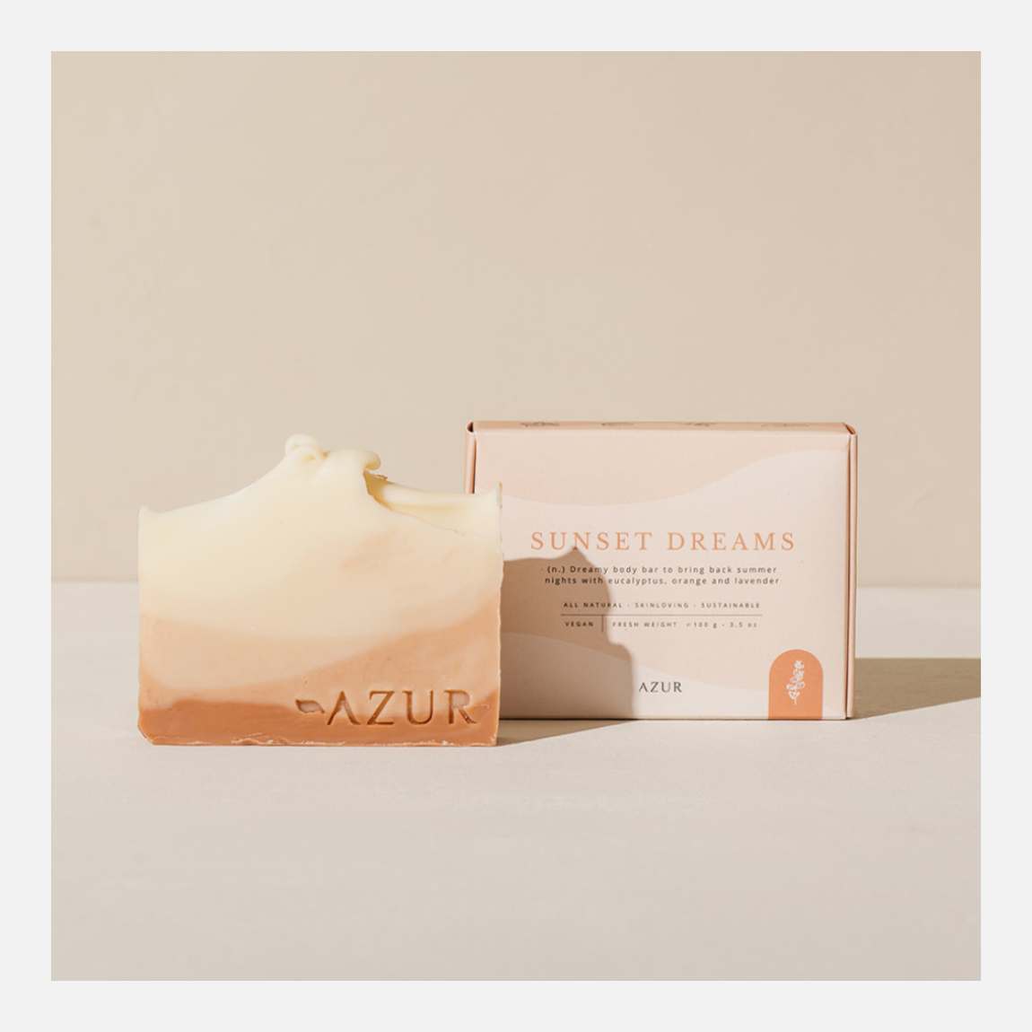 Azur sunset dreams body bar €9.90