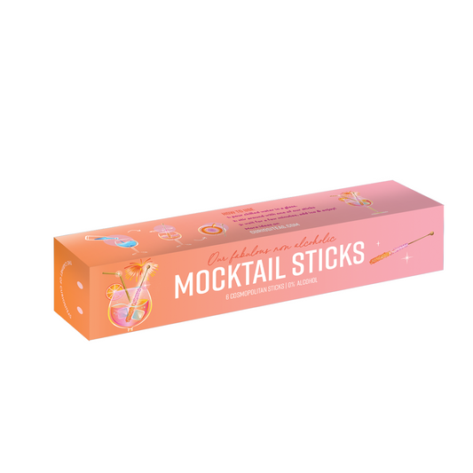 Mocktail sugar sticks 6 st